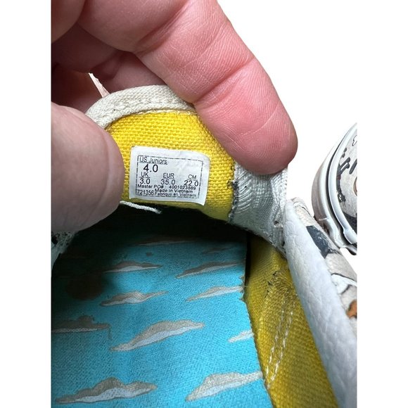 Vans Off the Wall Simpson Calibration Slip on Shoes Size Juniors 4 - Picture 3 of 3